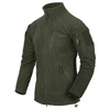 Helikon - Bunda Alpha Tactical Grid Fleece - olivově zelená - BL-ALT-FG-02