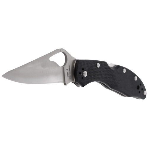 Spyderco - Zavírací nůž Byrd Meadowlark™ 2 G-10 Black Plain - BY04GP2
