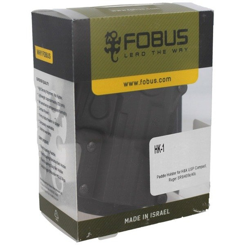 Fobus - Pouzdro pro H&amp;K USP Comp, Walther, Ruger, Taurus - Standard Paddle - pravé - HK-1