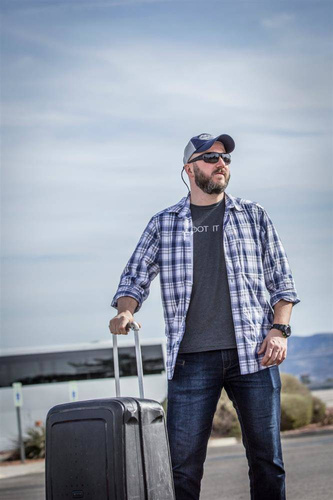 Helikon - Košile TRIP Nylon Blend - Indigo Plaid - KO-TRI-NB-P8