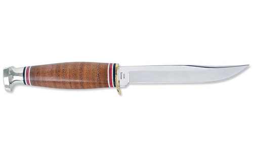 Ka-Bar 1226 - Nůž Little Finn s koženou rukojetí