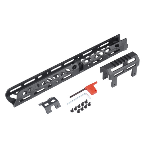 Kruk - Dlouhá rukojeť s krátkým krytem plynové trubice - AK-74/AKM/AKS-74 - Černá - CRC 1U004A