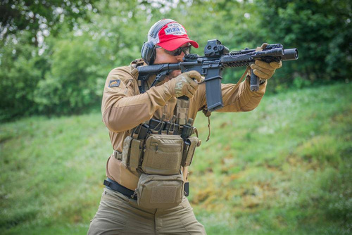 Helikon - Rukavice Range Tactical Gloves Hard® - PenCott WildWood / Coyote - RK-RNG-PO-4511A