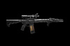 Strike Industries - ASM Ring Cap Multi-Optic Mount System - Picatinny - černá - SI-STRIKE-ASM-OM