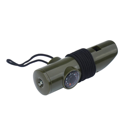 Mil-Tec - Píšťalka pro přežití 6v1 - zelená - 16328401
