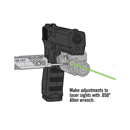 Real Avid - Nástroj 4 v 1 pro pistole Glock - černý - AVGLOCK41