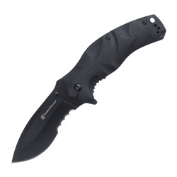 Smith&Wesson - Zavírací nůž EDC Black Ops Recurve - 8Cr13MoV - černý - 1147098