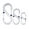 Nite Ize - S-Biner SlideLock Set #2, #3, #4 - nerez - LSBC-11-R6