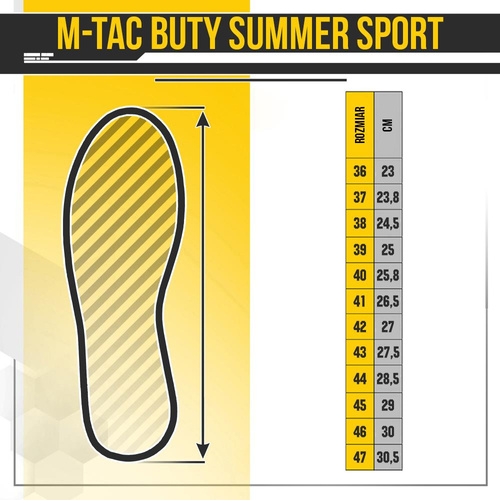 M-Tac - Trekingová obuv Summer Sport - černá - MTC-804403-BK