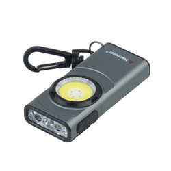 Mactronic - Svítilna na klíče Flagger Nano - 500 lm - USB-C - Magnet - Šedá - PHH0136/135