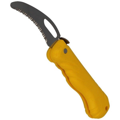 MAC Coltellerie - Plovoucí záchranářský nůž 70 mm - P01 RESCUE YELLOW