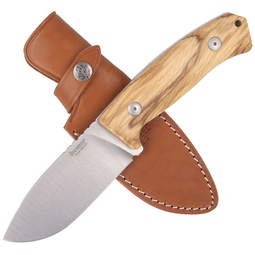LionSteel - Nůž Bushcraft M3 - Niolox - Olivové dřevo - M3 UL