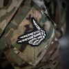 M-Tac - Nášivka s motivem kostlivce - výšivka - 500D Cordura - černá - 51375002