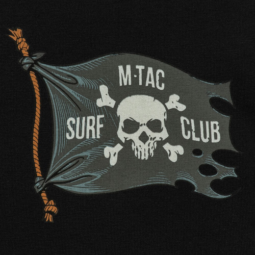 M-Tac - Tričko Surf Club - černé - 80062002