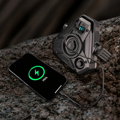 Fenix - Kempingová svítilna - 5500 lm - 50 624 cd - 4 barvy světla - CP50R.12111