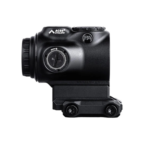 Primary Arms - Prism Scope GLx 1x Micro Prism iR Green - ACSS Cyclops Gen III - Black - PA-GLX-1XMP-CYCLOPS-G