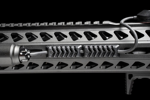 Strike Industries - Kryty kolejnic SIEGEN pro M-LOK - 5 ks - černé - SI-SIEGEN-COVER-BK