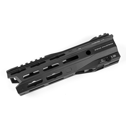 Strike Industries - Hliníkový chránič ruky Gridlok LITE 8,5" - AR-15 - černý - SI-GRIDLOK-LITE-8.5-BK