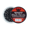 Black Devils - Ocelové kulaté kuličky do vzduchovky - 500 ks - černé - 4,5 mm - 45500ZNBT