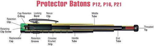 ASP - Teleskopický obušek P21 Protector Friction Loc 21'' - 52227
