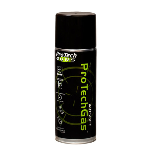 Pistole Pro Tech - Zelený plyn - 400 ml