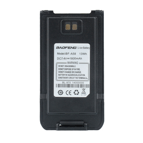 BaoFeng - Baterie pro rádio BF-A58 - 7,4 V - 1800 mAh