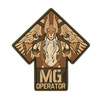 M-Tac - Nášivka operátora MG - PVC - Coyote - 51348205