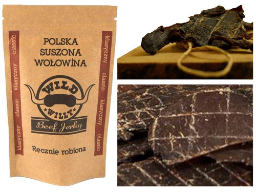 Wild Willy - Sušené hovězí sušené maso - pálivá paprika - 30 g