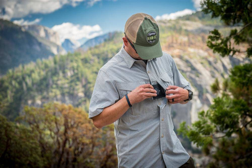 Helikon - Taktická košile Defender Mk2 Ultralight s krátkým rukávem - Misty Blue - KO-DUS-AP-88