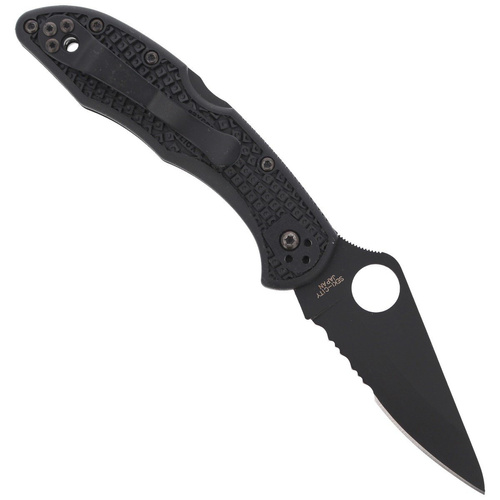 Spyderco - Nůž Delica® 4 FRN Black / Black Blade - C11PSBBK