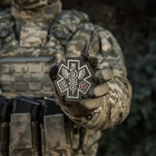 M-Tac - Vyšívaná zdravotnická nášivka - Ranger Green - 51432023