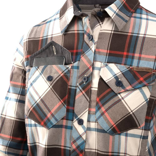 Helikon - Dámská košile Marigold - Foggy Meadow Plaid - KO-MWS-NS-PI