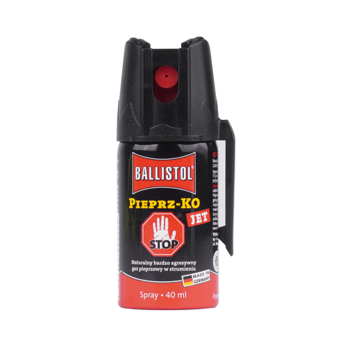 Ballistol - Pepřový plyn KO Jet - Stream - 40 ml - 24455
