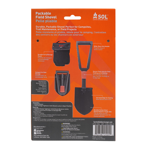 SOL - Balitelná polní lopata - 0140-1024