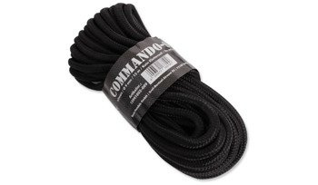 Mil-Tec - Rope 9mm - 15m - 740kg - Black - 15941002-009