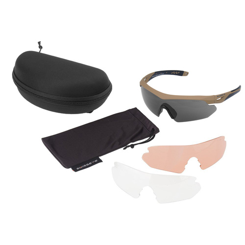 SwissEye - Balistické brýle Nighthawk - Coyote - 40292 