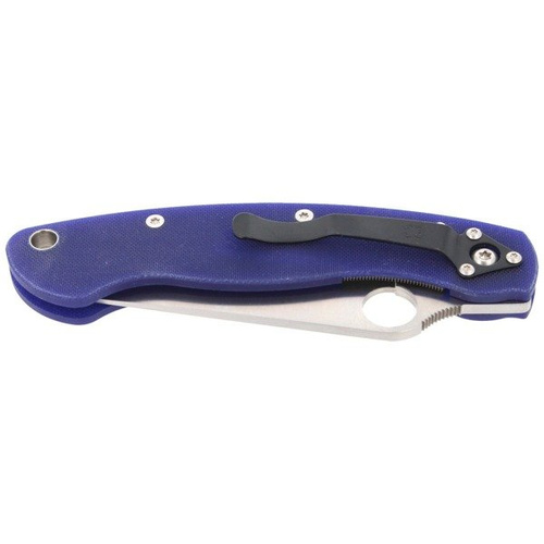 Spyderco - Military™ Model G-10 Dark Blue CPM S110V Knife - C36GPDBL