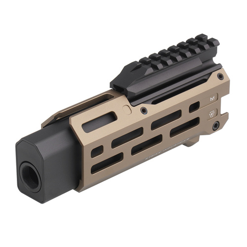 Strike Industries - Chránič M-LOK pro CZ Scorpion EVO Strike 6" - FDE - SI-CEVO-HG-6-FDE