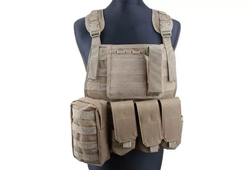 GFC Tactical - Taktická vesta MBSS - Nylon - Coyote Brown - GFT-18-000363