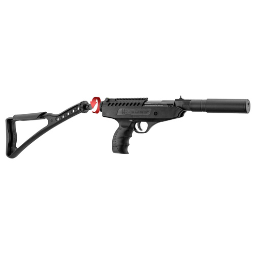 Black Ops - Vzduchovka Langley Hitman - 5,5 mm - černá - 104816