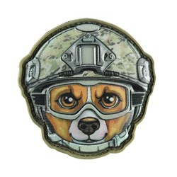 M-Tac - Emoji nášivka #11 Dog - PVC 3D - Camo - 51353511