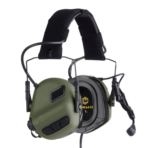 Earmor - Aktivní chrániče sluchu M32 PLUS - Foliage Green - M32-FG (PLUS)