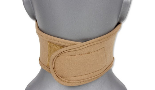 101 Inc - Neoprenová maska na obličej 3D lebka - Coyote Brown - 219292-CB