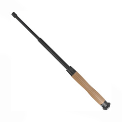 ESP - Tvrzený ergonomický teleskopický obušek Ergonomic Easy Lock - 18" - černý/kaki - ExBTTO-18HE-KH