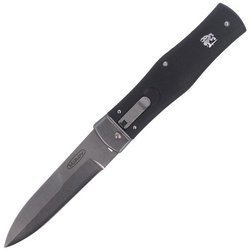 Mikov - Automatický nůž Predator Stonewash ABS - černý - 241-BH-1/STKP