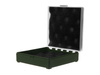 Megaline - přepravní box - 11x11x3,5 cm - zelený-průhledný - 607/0001GT