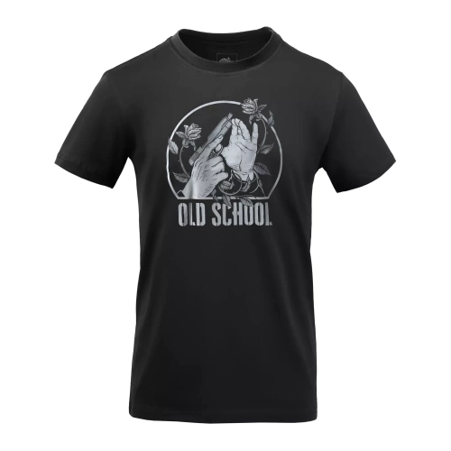 Helikon - Tričko Old School - Bílé - TS-OLS-CO-20
