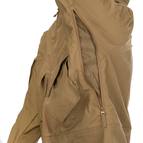 Helikon - Bunda Anorak Pilgrim® - Earth Brown / Černá - KU-PGM-DC-0A01A