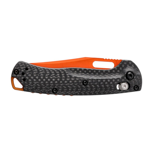 Benchmade - 15533OR-01 Zavírací nůž Mini Taggedout - CPM MagnaCut - oranžová/černá - 15533OR-01