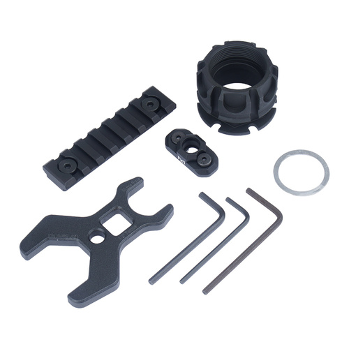 UTG - Chránič ruky pro AR15 Super Slim SD Free Float - 14'' - M-LOK - Mil-Spec - černý - MTU046XLM